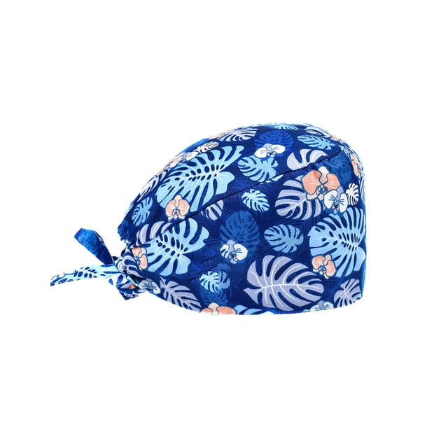 Minnieouse 8 Uds. De gorros de calabaza para enfermera, servicio prolongado, Color puro, pulido opaco, estampado profesional, colores surtidos, uniformes de Sombreros L05 Minnieouse AP008631-05