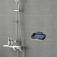 thumbnail image 6 of Soap 1-Layer Self-Adhesive Soap Dish Wall Mounted Rotatable Soap Box Storage for Bathroom Kitchen, 6 of 6