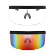 thumbnail image 1 of 2pcs de sol tamaño con visera Lente de una pieza Tonos de protección aire libre Cro + Multi1 Baoblaze Gafas de sol con visera espejada, 1 of 8