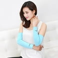 thumbnail image 4 of koolsoo Manchons Anti-Refroidissement Protection Solaire Manchons Protecteurs pour Bleu, 4 of 9