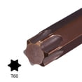thumbnail image 3 of Unique Bargains 1/2' Square Drive x T60 Torx Bit Socket, S2 Steel Bits, CR-V Sockets 200mm Length (for Hand Use Only), 3 of 6
