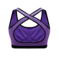 thumbnail image 5 of LELINTA Women's Seamless Sports Bra Mesh Racerback Workout Bras with Removable Pads, 5 of 6