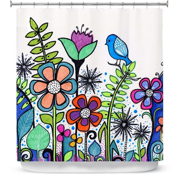Shower Curtains 70" x 73" from DiaNoche Designs by Robin Mead - Gift