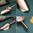 thumbnail image 7 of Copper Ice Scoop, Fashion Ice Cream Scoop, Premium Stainless Steel Cookie Scoop, Dog Food Scoop, Sturdy Flour Scoop, Utility Candy Scoop, Dishwasher Safe (6oz/9 Inch), 7 of 7