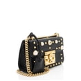 thumbnail image 2 of Pre-Owned Gucci Leather Pearl Stud Padlock Small Shoulder Bag, 2 of 11