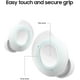 thumbnail image 5 of Wireless Bluetooth Earbuds, In-Ear Secure Fit, Noise Cancelling, Auto Switch Audio, Touch Control, Built-in Voice Assistant, White, 5 of 6