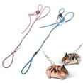 thumbnail image 3 of Alician Pet Traction Rope Adjustable Soft Anti-bite Harness Leash With Bell For Bird Parrot Mouse Hamster Rat, 3 of 9