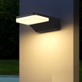 thumbnail image 1 of Rectangular Creative LED Waterproof Black Modern Outdoor Wall Sconces Lighting, 1 of 8
