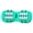 Green, variant on Massager Rolling Rollers Stimulate Points Promote Circulation Stress Reduction