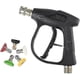 thumbnail image 1 of Pressure Washer Gun With 5 Water Nozzles, 3000 Psi, High Pressure Gun M22 External Thread Suitable For Mechanical Equipment, Floors, Walls, Windows, 1 of 5