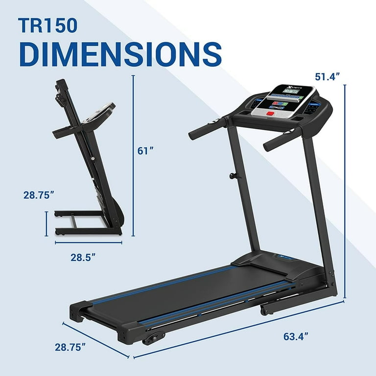 Xterra fitness tr150 treadmill review sale