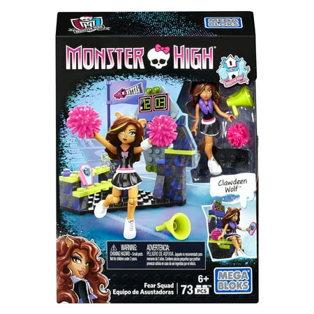 Mega Bloks by Monster High Fear Squad, 73-Piece Set
