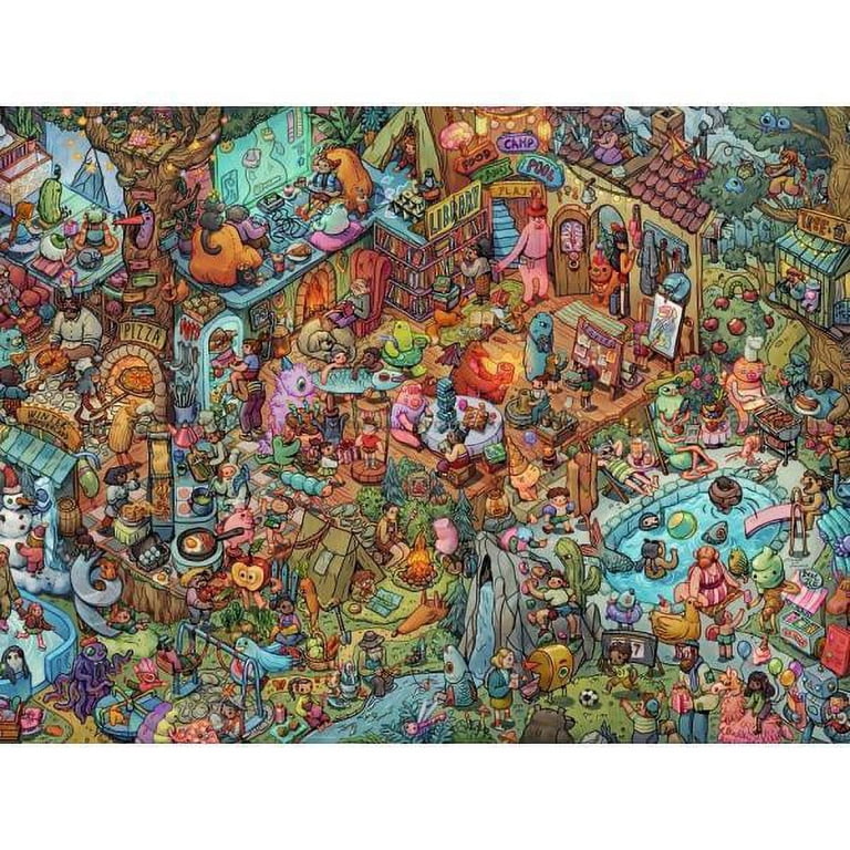 『箱あり』HEYE ジグソーパズル 1500ピース 2点セット Heye Fun with Friends 1500 Piece Jigsaw Puzzle - Walmart.com