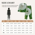 thumbnail image 4 of Daiia Dandelion Flower In The Meadow for Women's Long-Sleeved Pajama Set – Soft & Comfortable Sleepwear Button-Up Pajamas Cozy Lounge Wear-X-Large, 4 of 7