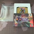N64 Game Cartridge Card Legend of Zelda majora's mask for N64 Cartridge / Box / Tray / PET (No