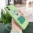 thumbnail image 1 of Funda de silicona con dibujos animados para iPhone, carcasa con correa de mano, para modelos 14, 13, 12, 11 Pro Max, Mini, X, XR, XS MAX, SE20, 8, 7 Plus, 6, 6S Plus Fivean unisex, 1 of 2