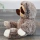 thumbnail image 5 of Adorable peluche perezoso juguete cama dormitorio niños suave simulación Marrón Zulema almohada de felpa, 5 of 8