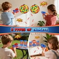 thumbnail image 6 of Beefunni 2 Pack Blaster Shooting Toy Set – Foam Dart Launcher with Automatic Reset Target, Outdoor & Indoor Shooting Game Toy Gift, 6 of 7