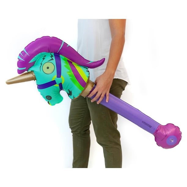 Fortnite Rainbow Smash Skin Inflatable Pickaxe Costume Accessory