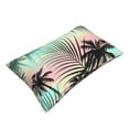 thumbnail image 3 of Fotbe Tropical Summer Palm Pillow Cases - Envelope Closure - Luxury, Extra Soft, Cooling Pillow Covers - Wrinkle, Fade, Stain Resistant-14"x20", 3 of 9