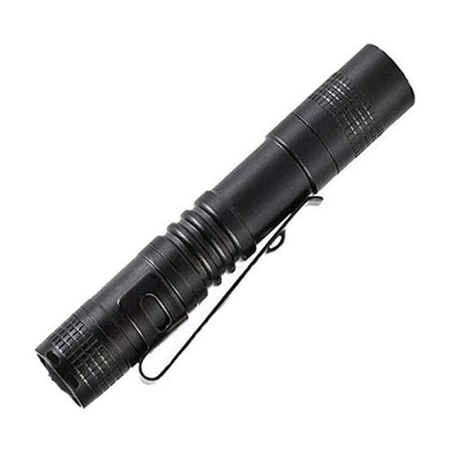 Lttoisl Compact 365nm UV Blacklight Flashlight, Portable AAA Battery Powered Mini Ultraviolet Light for Pet Urine Stains, Currency & Mineral Detection, Aluminum Alloy