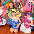 thumbnail image 4 of Novelty Place 12Pcs Inflatable Guitar - 35In Blow Up Electric Guitars Assorted Colors, Waterproof Inflatable Rock Star Guitar for 80s 90s Musical Concert Themed Party Favor, 4 of 4