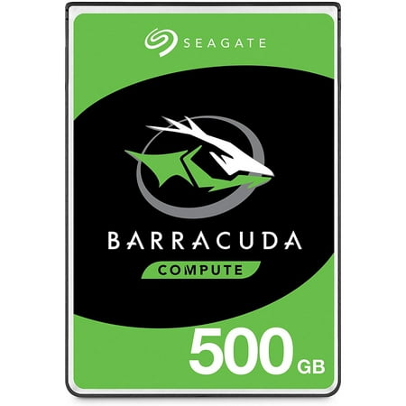 Seagate BarraCuda 500GB Internal Hard Drive HDD – 2.5 Inch SATA 6 Gb/s 5400 RPM 128MB Cache for PC Laptop (ST500LM030)