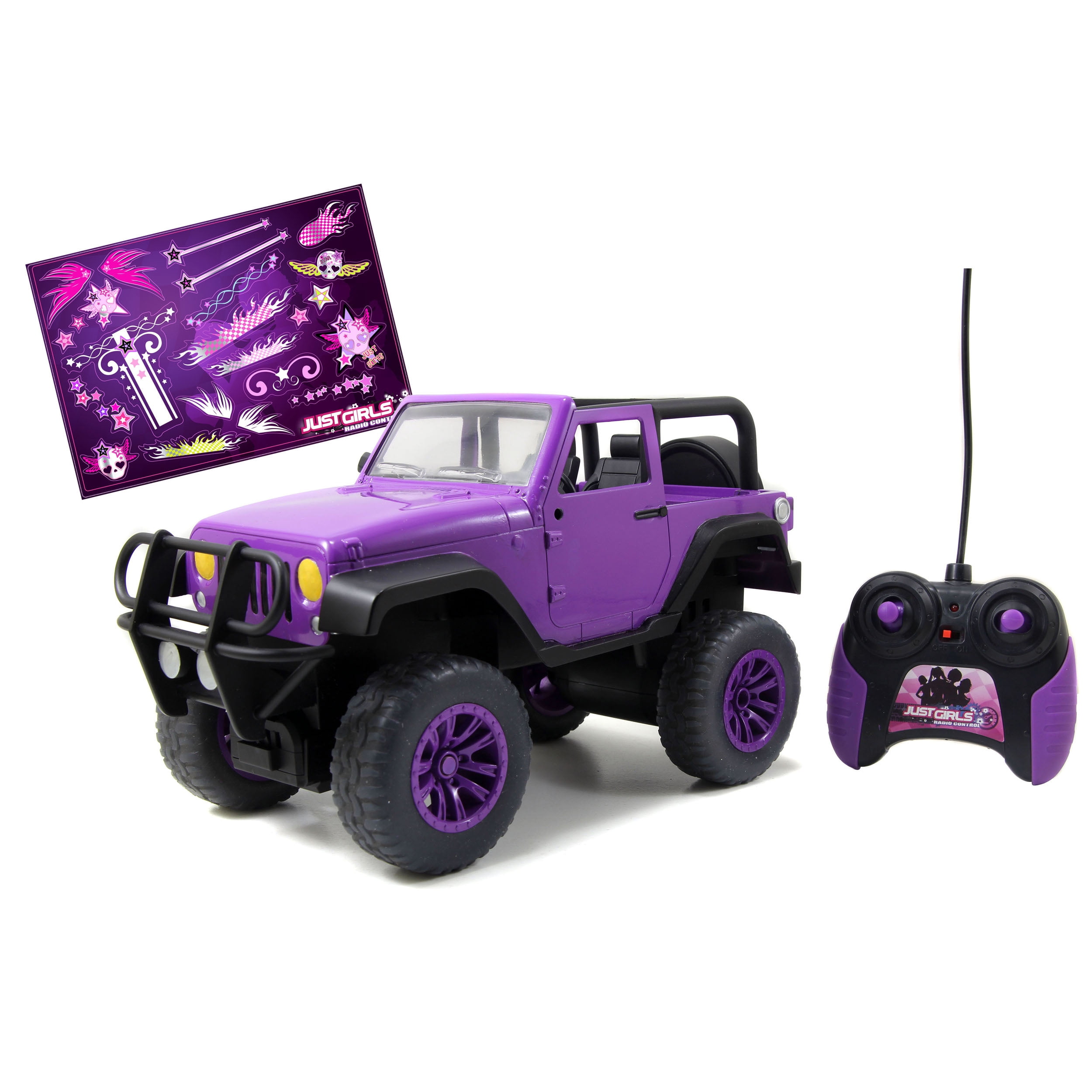 Jada Toys GirlMazing 1/16 Scale Remote Control Pink Jeep 