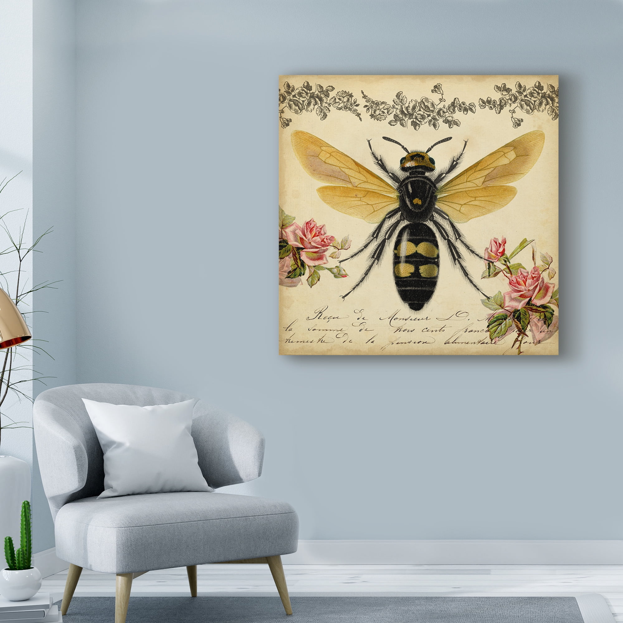Trademark Fine Art 'From the Rose Garden I' Canvas Art by Vision Studio