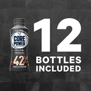 Fairlife Core Power Elite 42g High Protein Milk Shakes, Ready to Drink for Workout Recovery, Chocolate, 14 Fl Oz (Pack of 12)