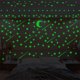 thumbnail image 5 of Pegatinas de pared fluorescentes adhesivas estrellas brillantes y decoración de luna calcomanías de pared de techo brillantes para habitaciones de niños Noticed HA001760-01, 5 of 6