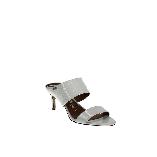 Calvin Klein | Cecily Dress Sandals | White | Size 10 