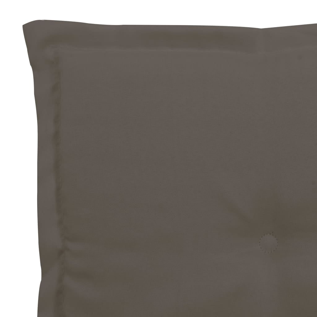 Patio Bench Cushion Pad Backrest, Thicken Tufted Chair Pad Seat Cushion, Anthracite