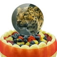 thumbnail image 5 of Acrylic Leopard Big Cat Cake Topper Party Decoration for Wedding Anniversary Birthday Graduation, 5 of 7