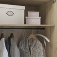 thumbnail image 5 of Systembuild Evolution Lory 3 Door Wardrobe with Clothing Rod in Natural, 5 of 11
