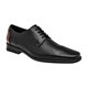 thumbnail image 1 of Zapatos de vestir Marca RBCOLLECTION Exterior Piel Color Negro RBCOLLECTION 94737, 1 of 3