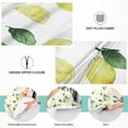 thumbnail image 3 of GZHJMY Lemon Pattern Pillowcase Queen Size, Super Soft Pillow Shams Covers, Plush Cozy Pillow Cases with Zipper, 20" X 30"（573）, 3 of 6