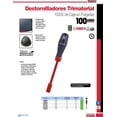 thumbnail image 2 of Desarmador Trimaterial 1000V Urrea Caja 3/16 9206TV, 2 of 3