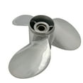 thumbnail image 3 of Boat Propeller 11x15 for Tohatsu Outboard 40-50HP Stainless Steel 13 Tooth OEM NO:3T5B64532-1, 3 of 4
