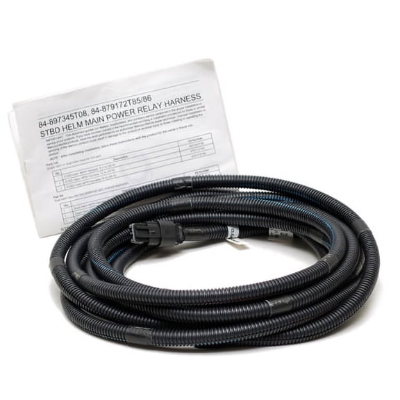 Mercury Marine Black Main Power Relay Harness 20 Ft Boat Accessory