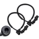 thumbnail image 2 of Bobina de encendido Tapa y cable de bujía compatible con RZR HD XP 800, 700 F Ranger 700 Ranger Crew 800 Cables de bujía 2 piezas, 2 of 5