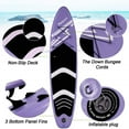thumbnail image 6 of FBSPORT Inflatable Stand Up Paddle Board with SUP Accessories & Carry Bag Wide Stance, Surf Control, Non-Slip Deck, Leash, Paddle and Pump, Standing Boat for Youth & Adult, 6 inches Thick, 6 of 9