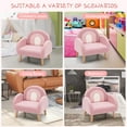 thumbnail image 5 of OLAKIDS Kids Sofa, Toddler Armchair with Solid Wooden Frame Anti-Tipping Design Plush Fabric, Upholstered Children Chair for Nursery Kindergarten Playroom Preschool, Gift for Boys Girls, 5 of 9