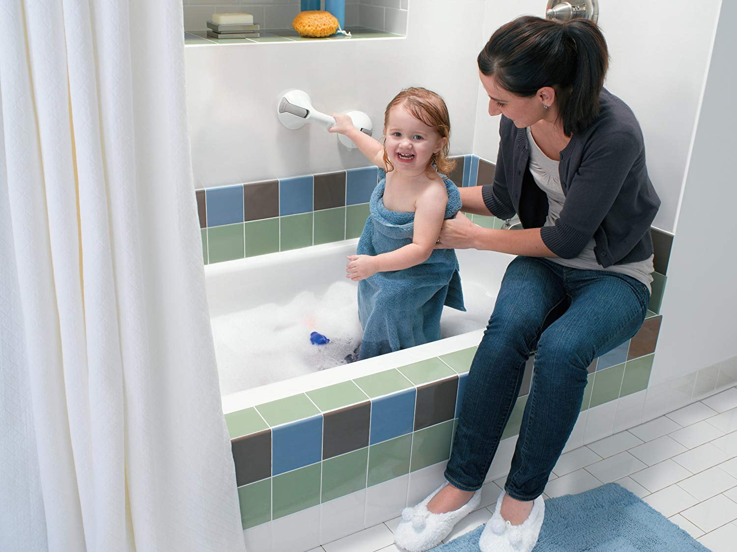 Casa e cucina Mensole portasciugamani HHYSPA Shower Grab Bars Anti Slip