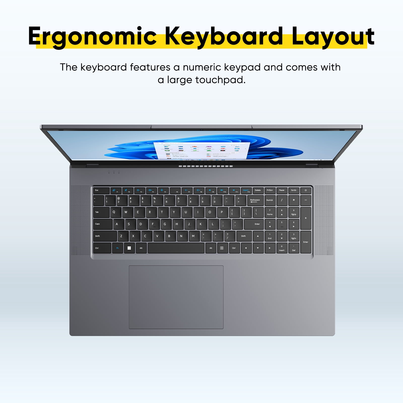 18.5 " Laptop 16GB RAM 1TB SSD,Windows 11 Pro Notebook Computer,MS Office 365,Intel Core i3 Processor (up to 3.4 GHz),QHD Display