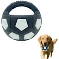 thumbnail image 1 of The Mellow Dog Calming Ball with Handle, Interactive Football Shape Dog Toy, Treat Dispensing & Lick Ball with Squeaker, Floating Toss and Fetch Toy for Small Medium Large Dogs (C), 1 of 12