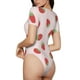 thumbnail image 2 of Balery Strawberry Body de cuello redondo de manga corta para mujer Tops de manga corta Tops básicos-Medium, 2 of 7