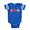 Royal Blue, variant on CafePress - Peace Love Softball Red - Cute Infant Baby Football Bodysuit