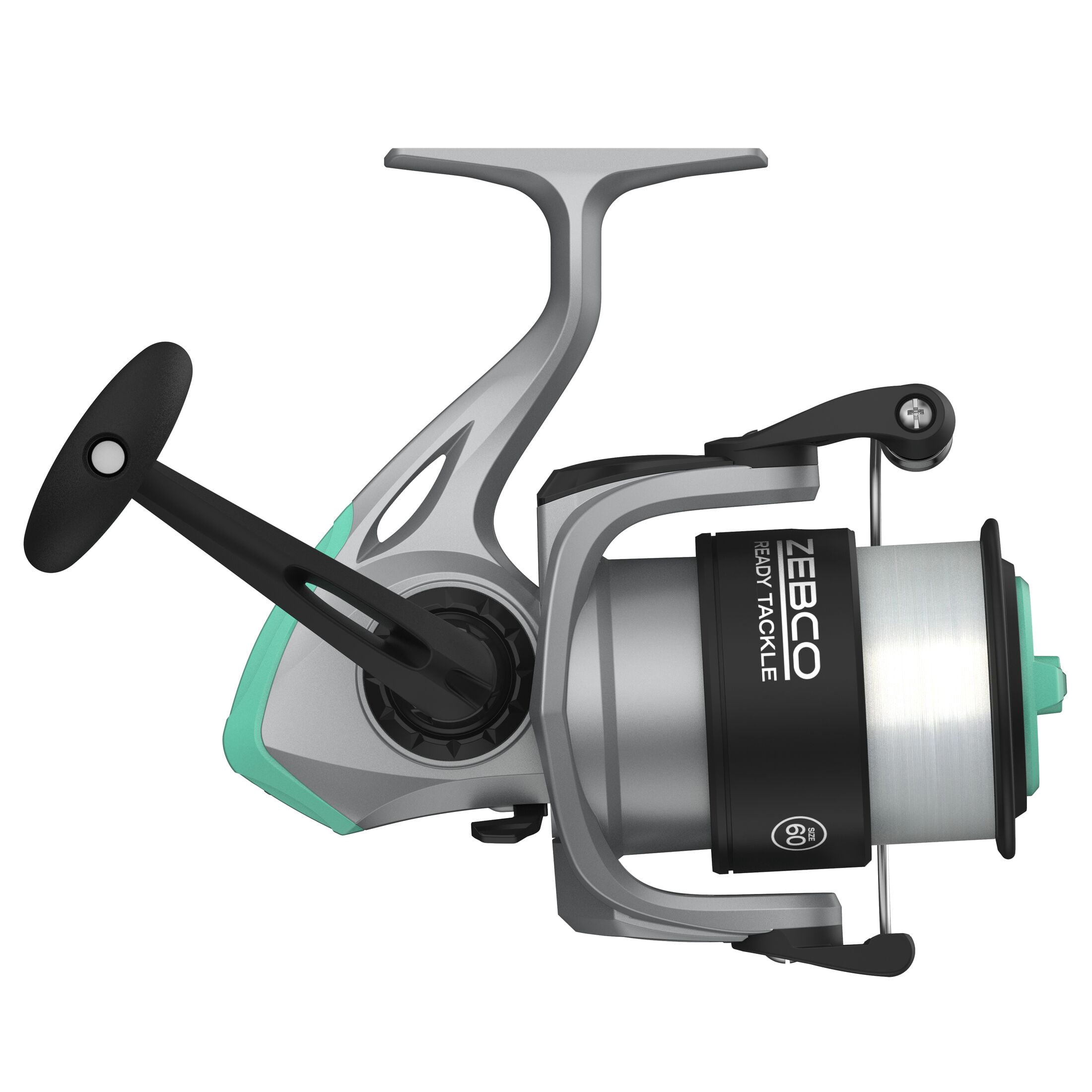 Zebco Ready Tackle Surf/Pier Spinning Combo, 8-Foot, 2-Piece Fishing Rod, Size 60 Reel, 17-Pound Line, 24-Piece Tackle Kit