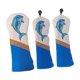 thumbnail image 3 of Juego de fundas de cabeza para palos de Golf, funda protectora para palos de Golf, resistente a los arañazos, suave, 1, 3, 5, con etiqueta, 3 of 8